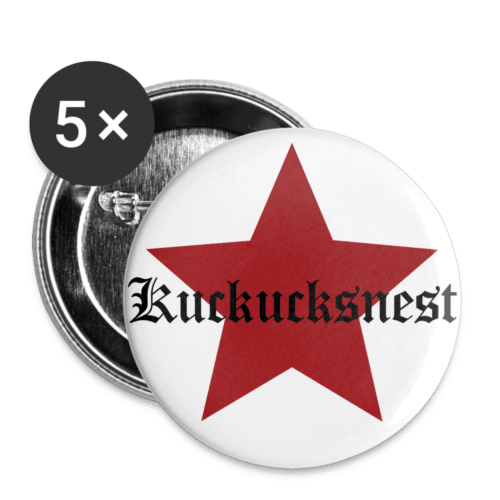 5 Buttons Kuckucksnest (25 mm)