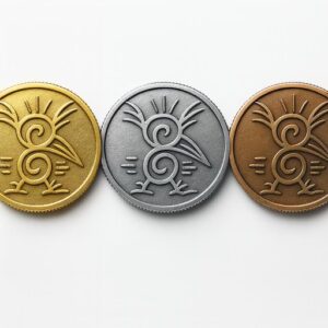 Kuckuckskinder-Münze Gold